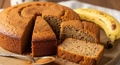 Bolo de Bananada com Canela